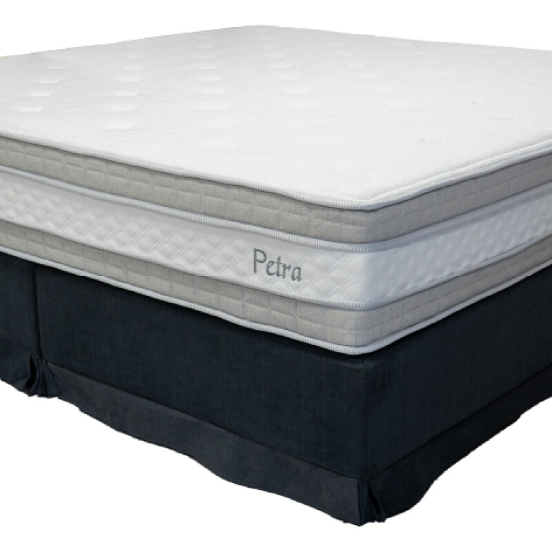 Conjunto Sommier Petra Cordoba Extra King Doble Lada Resortes 1.93x2.03x0.70 150Kg Conjunto Sommier Petra Cordoba Extra King Doble Lada Resortes 1.93x2.03x0.70 150kg