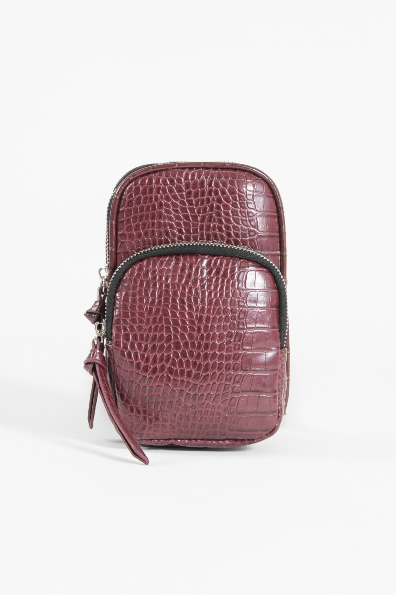 Porta celular croco bordo