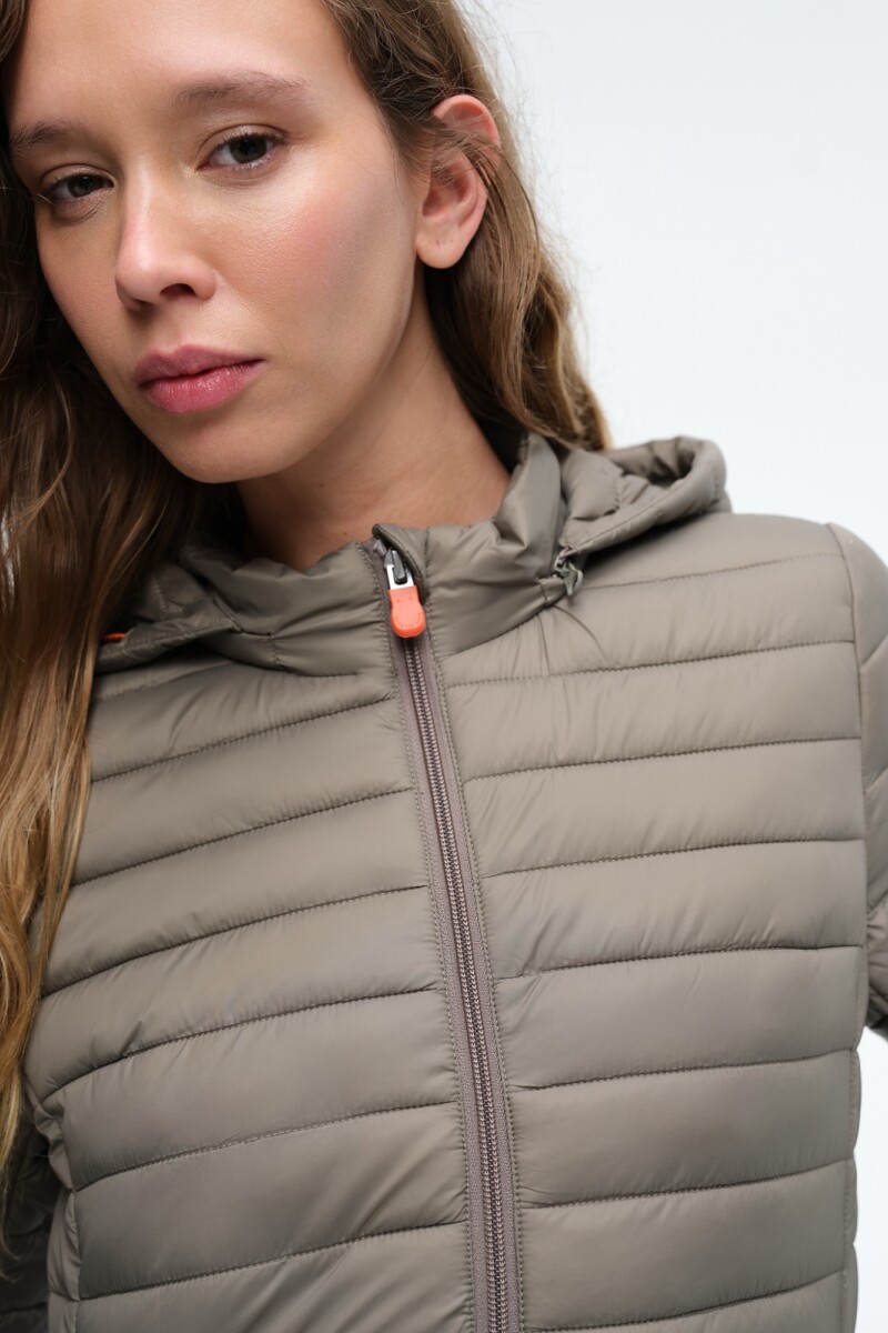 CAMPERA LARGA BRYANNA Beige