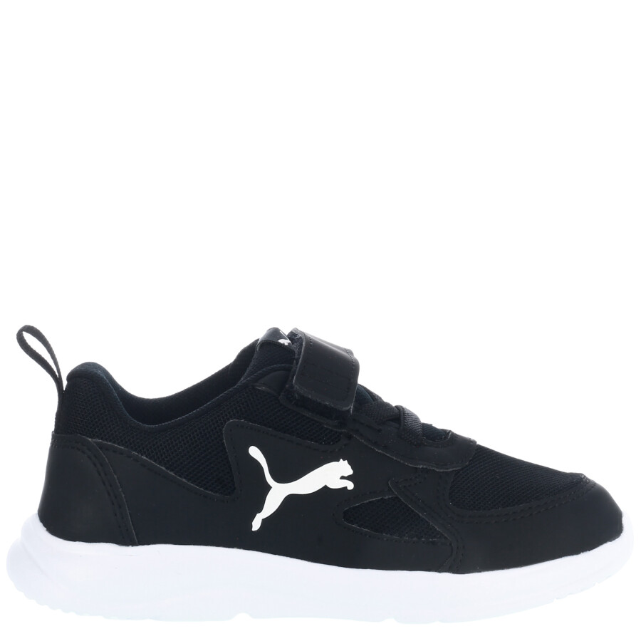Championes de Niños Puma Fun Racer Kids Negro - Blanco