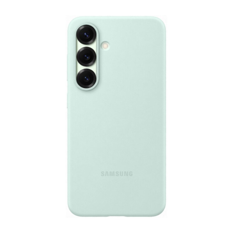 Funda Samsung Silicone Case Original para Galaxy S25+ EF-PS936 Mint