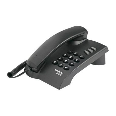 Teléfono INTELBRAS Pleno Fijo - Negro Teléfono INTELBRAS Pleno Fijo - Negro