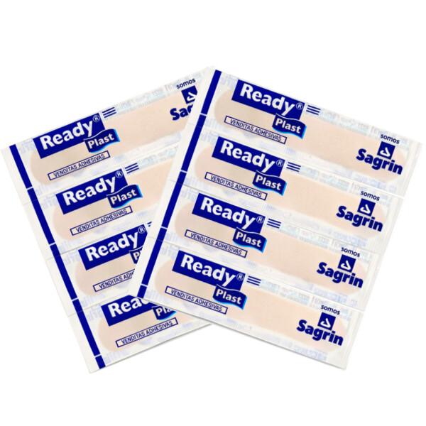 Pack 8 Curitas ReadyPlast Color Piel Pack 8 Curitas ReadyPlast Color Piel