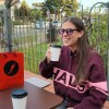 Lentes de Sol Chilli Beans Lausana Animal Print - Violeta