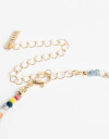 Collares Cortos Color Collar De Mostacillas Con Estrellas - Combinacion Multicolor