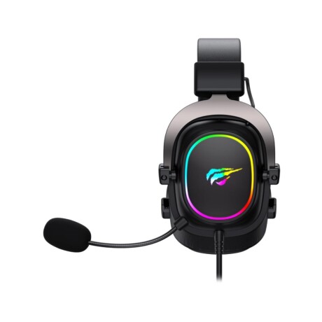 AURICULARES GAMER HAVIT H2002P USB NEGRO CON RGB AURICULARES GAMER HAVIT H2002P USB NEGRO CON RGB