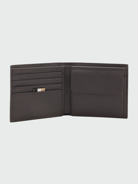 HUGO BOSS - Billetera Zair Beige