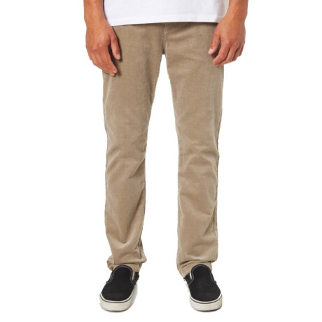 Pantalon Katin Pipeline Corduroy Beige