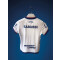Camiseta Infantil Umbro Home Oficial 2025 Blanco - Azul Real - Rojo