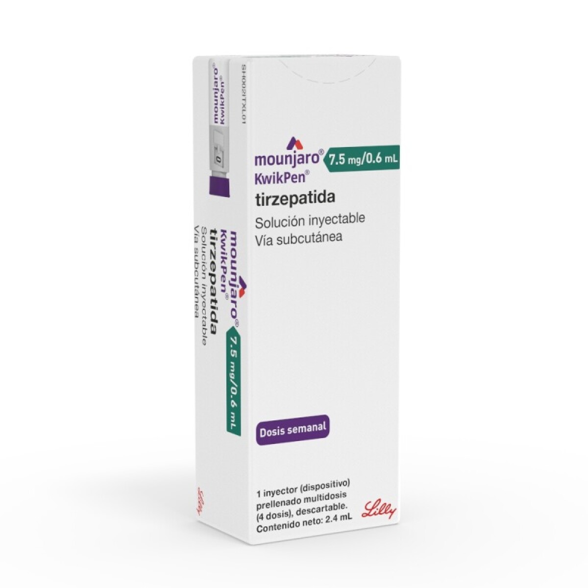 MOUNJARO 7,5 MG JERINGA PRELLENADA 