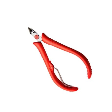 Alicate de Cutícula Mundial N°171 Rojo Negro Alicate de Cutícula Mundial N°171 Rojo Negro