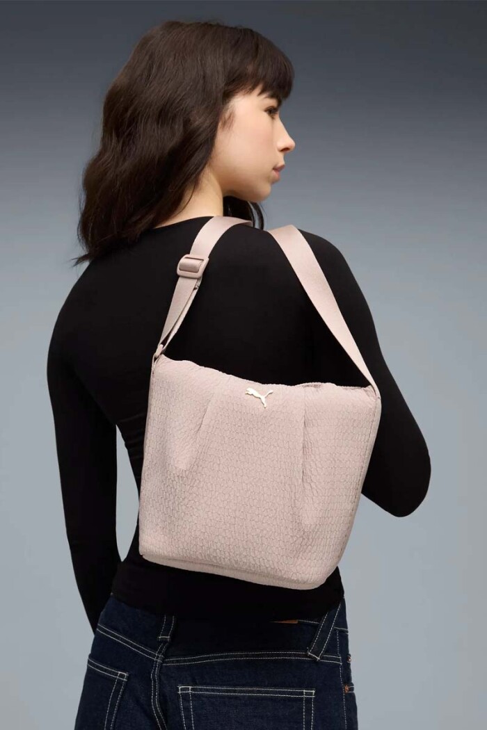 CARTERA PUMA ZIPPED BUCKET BAG Rosa