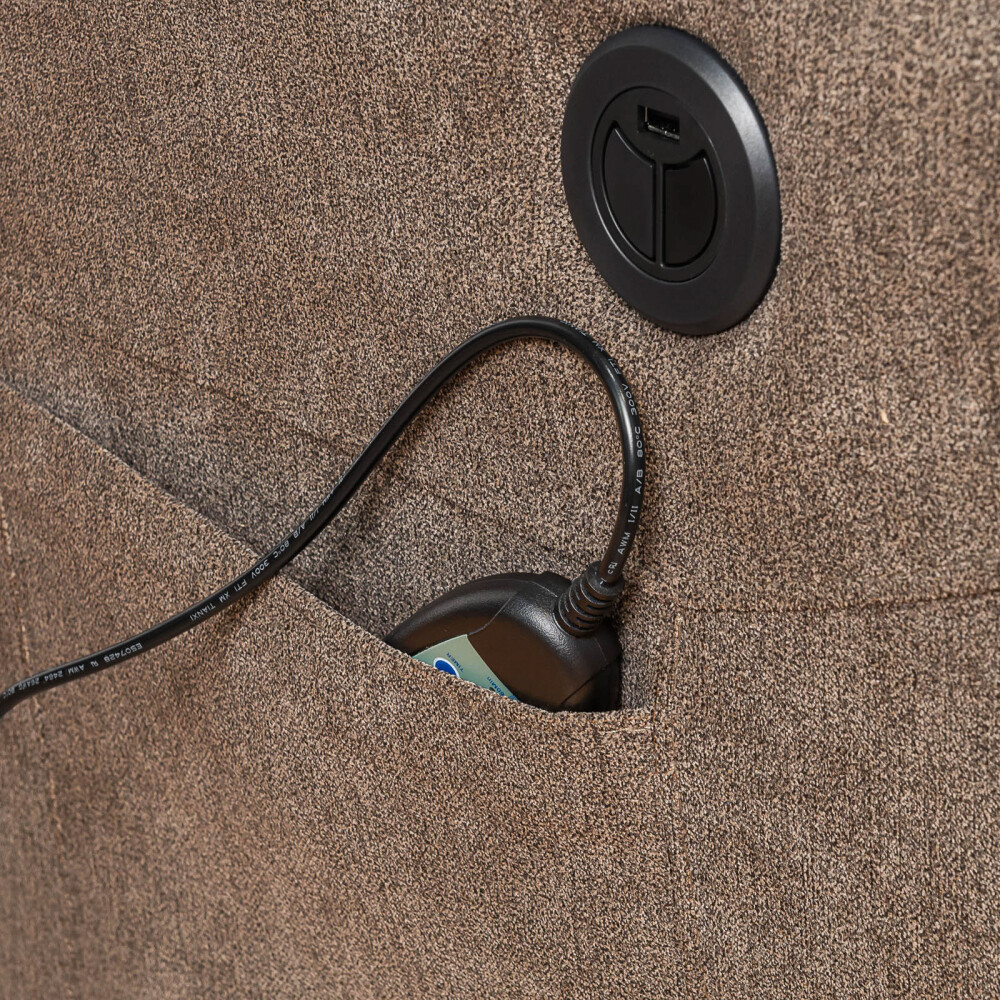 SOFÁ RECLINABLE MULTIFUNCIÓN 1 CUERPO TELA NATURAL-BEIGE ATIKA BEIGE