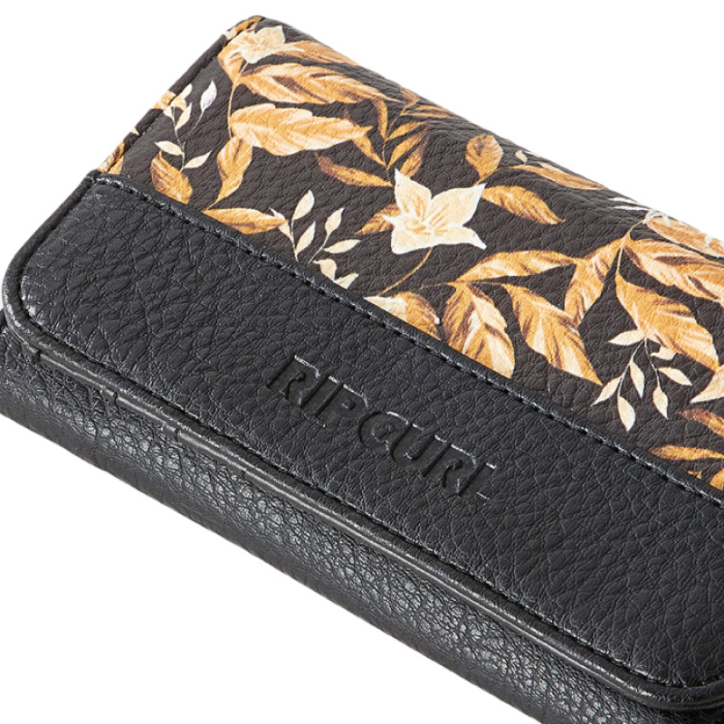 Billetera Rip Curl Mixed Floral - Negro Billetera Rip Curl Mixed Floral - Negro