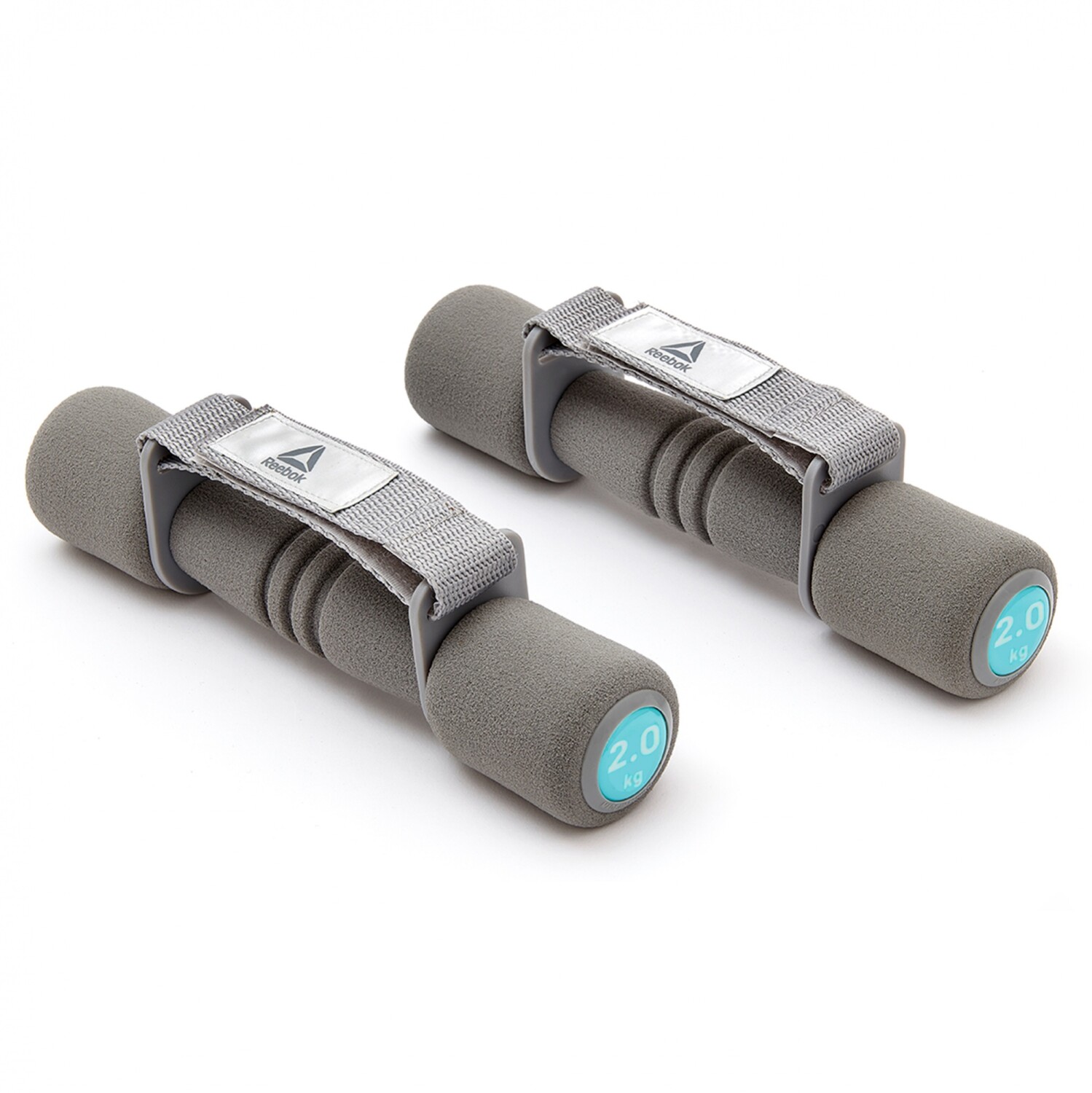 2kg Dumbbells Mancuernas Reebok 2kg Mancuernas Acolchonadas Reebok