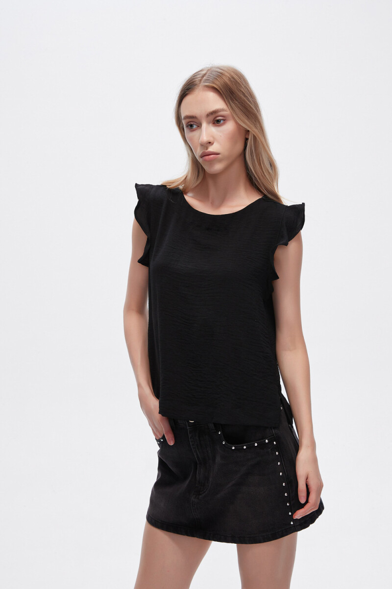 Blusa Mapa - Negro 