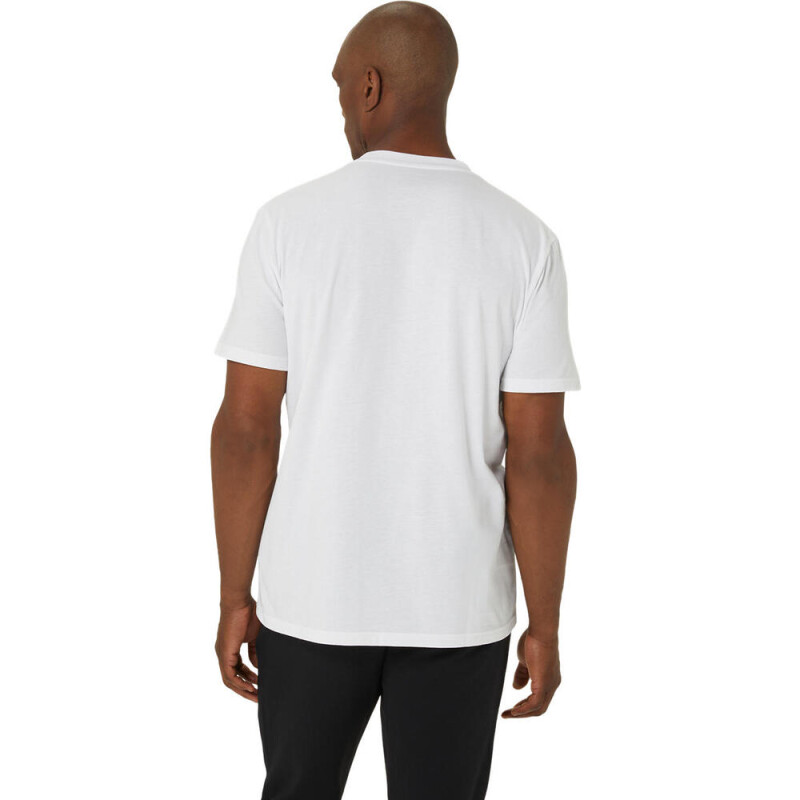 Polo Training Graphic Tee Hombre Brilliant White