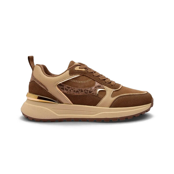 SNEAKER CARRIE - KORIUM MARRON