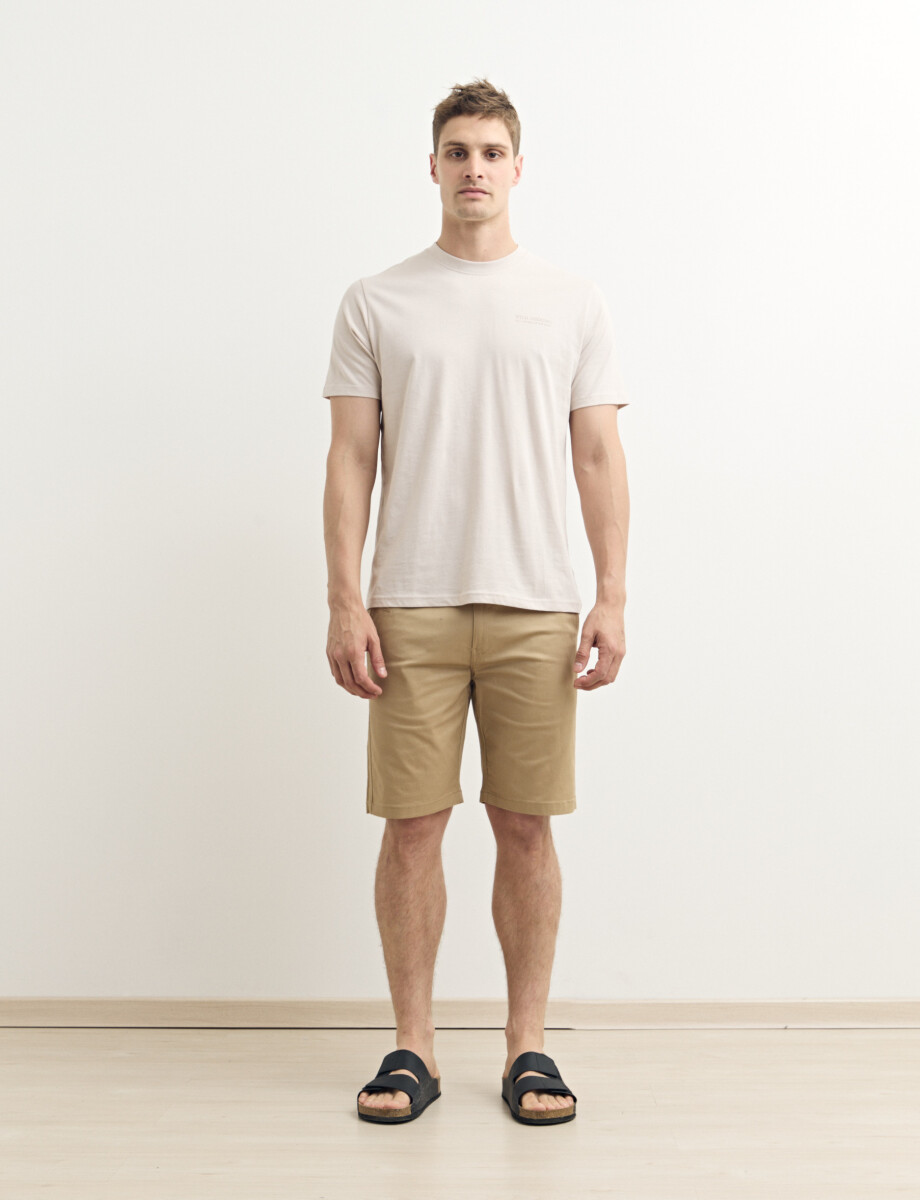 BERMUDA HARRINGTON LABEL - Beige 