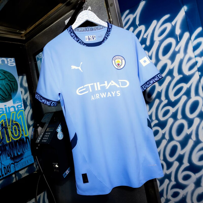 Manchester City Réplica Home 24/25 Black
