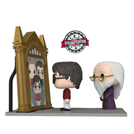Harry and Dumbledore With Mirror of Erised • Harry Potter [Exclusivo] - 145 Harry and Dumbledore With Mirror of Erised • Harry Potter [Exclusivo] - 145
