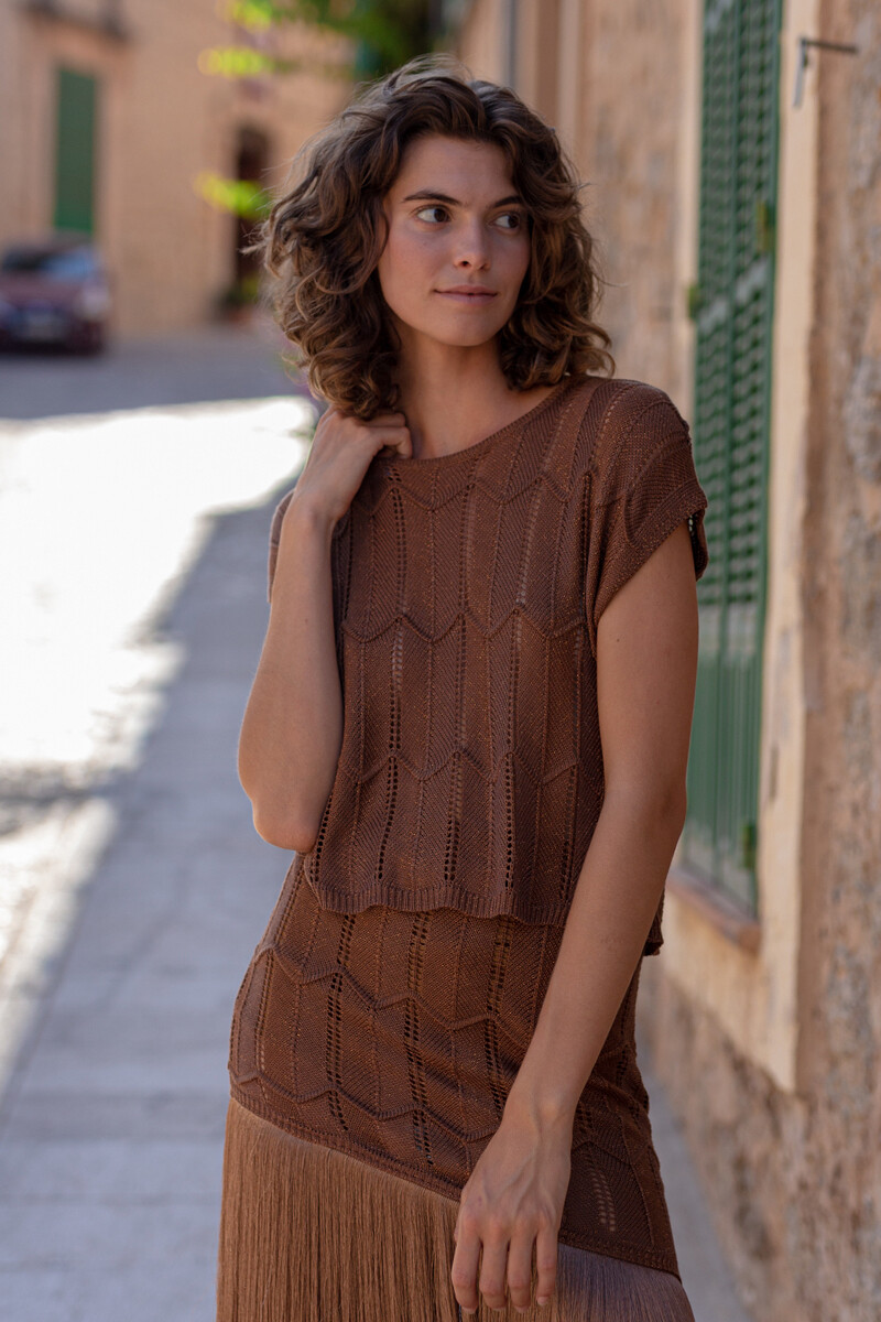 Sweater Lagos Marron