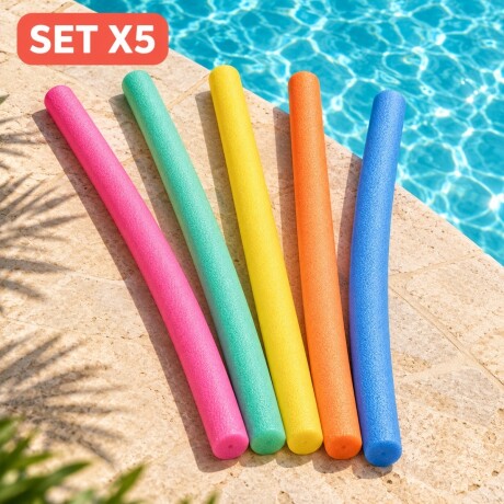 Pack x5 Flotador De 1,60 metros COLORES SURTIDOS