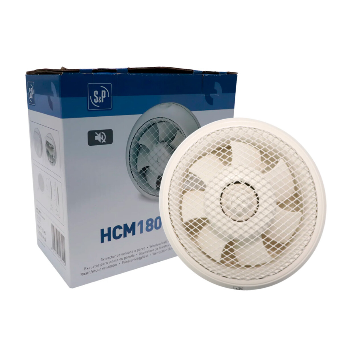 Extractor De Cocina HCM 180 Helicoidales Soler & Palau 
