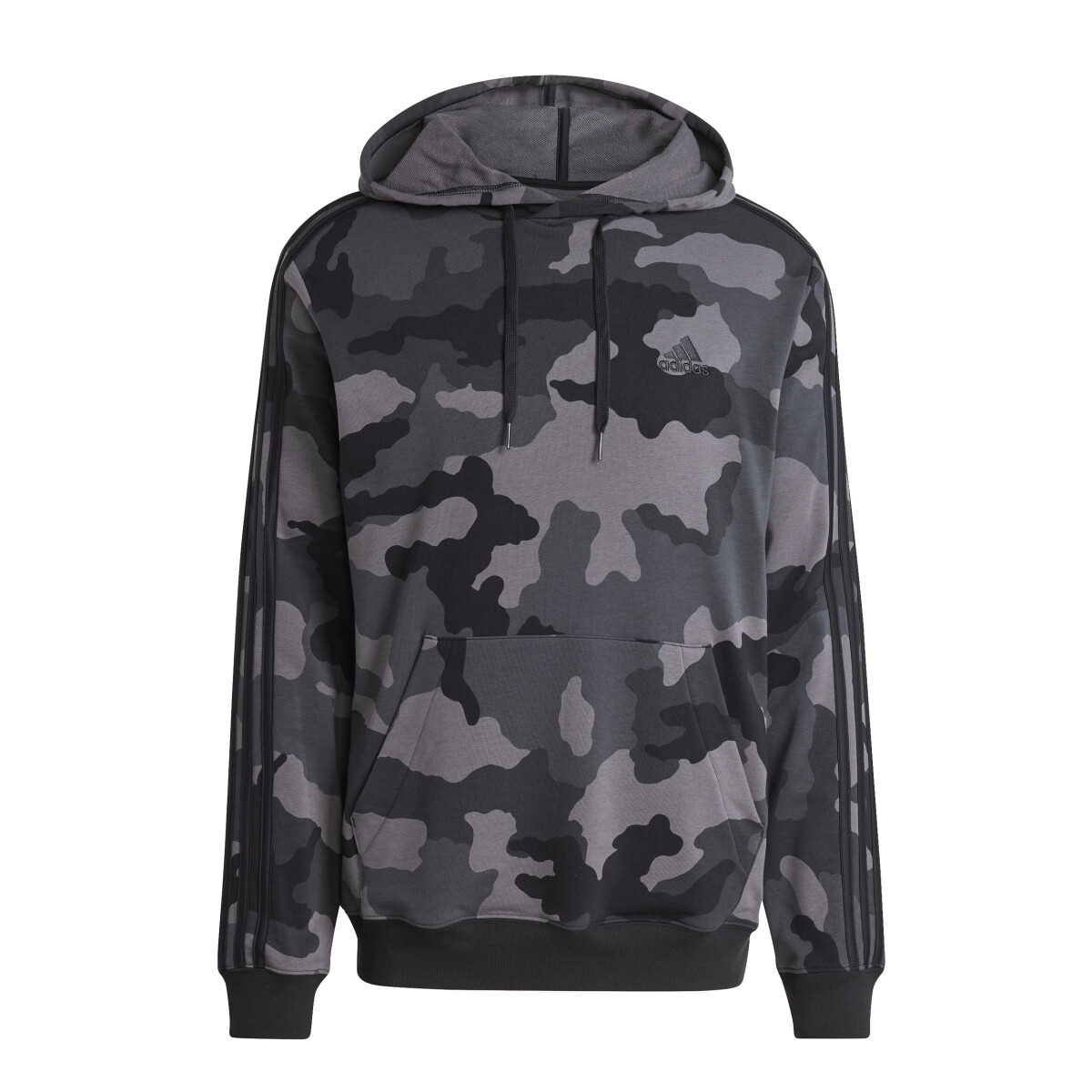 Canguro de Hombre Adidas Seasonal Essentials Camouflage - Neg-Gri 