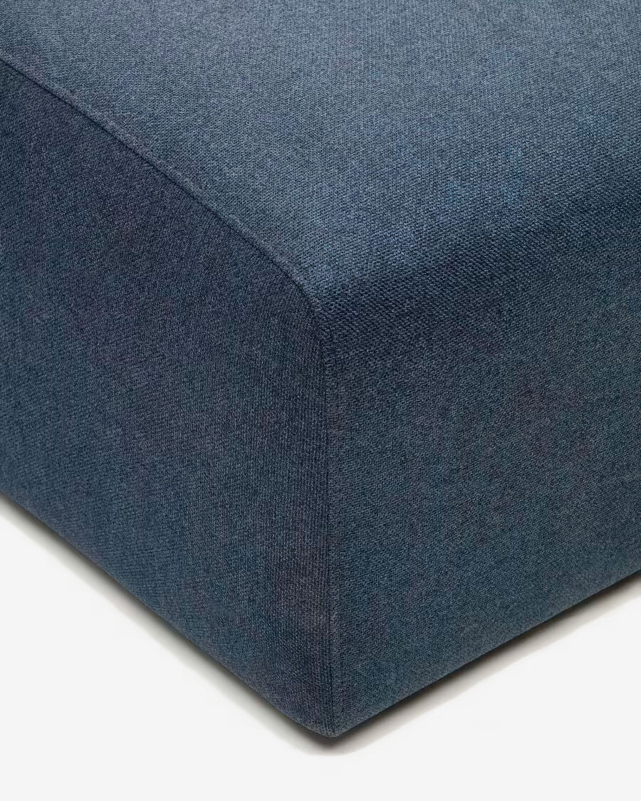 Puf terminal Neom azul 75 x 89 cm