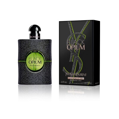 Perfume Yves Saint Laurent Black Opium Edp Illicit Green 75ml Perfume Yves Saint Laurent Black Opium Edp Illicit Green 75ml