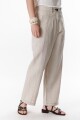 PANTALON LINO SOHO BEIGE