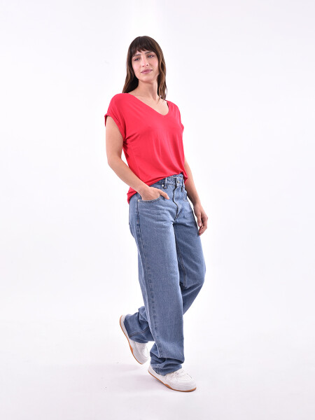 REMERA TELMA ROJO