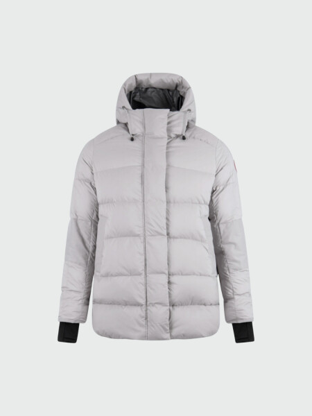 Canada Goose -Campera con capucha rellena de plumas, Alliston Gris