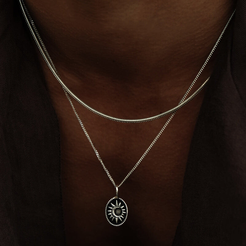 TwoJeys Collar Midnight Plata TwoJeys Collar Midnight Plata