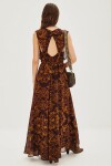 Vestido Cebra Banjar Marron