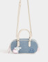 Marroquinería Licencias Cartera Bowling Denim "cinnamoroll" - Combinacion Multicolor