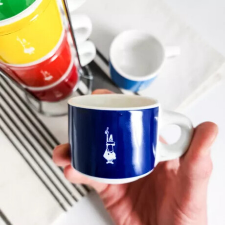 Tazas de Café Apilables 6 unidades Bialetti Tazas de Café Apilables 6 unidades Bialetti