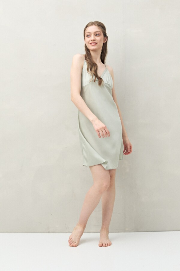 CAMISON MAGNOLIA Verde Grisáceo