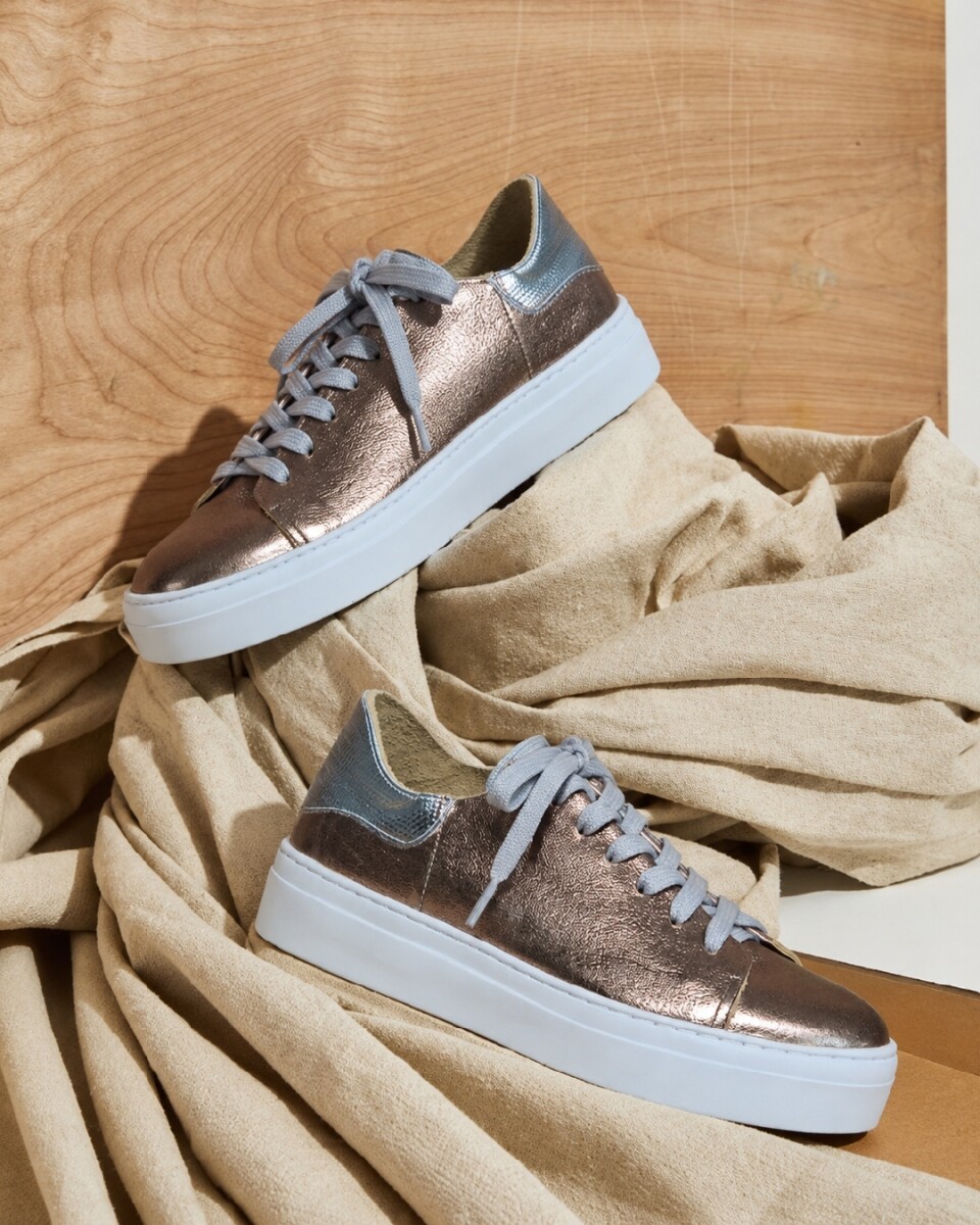 Zapatilla Aline - Bronce 