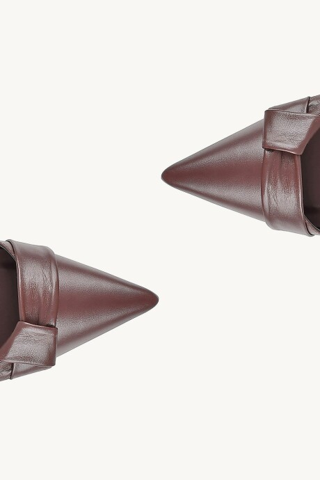 Stileto bajo Vernice Plum (Comb.2) Bordeaux