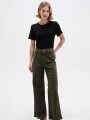 Pantalon Adeline Verde Oliva Oscuro