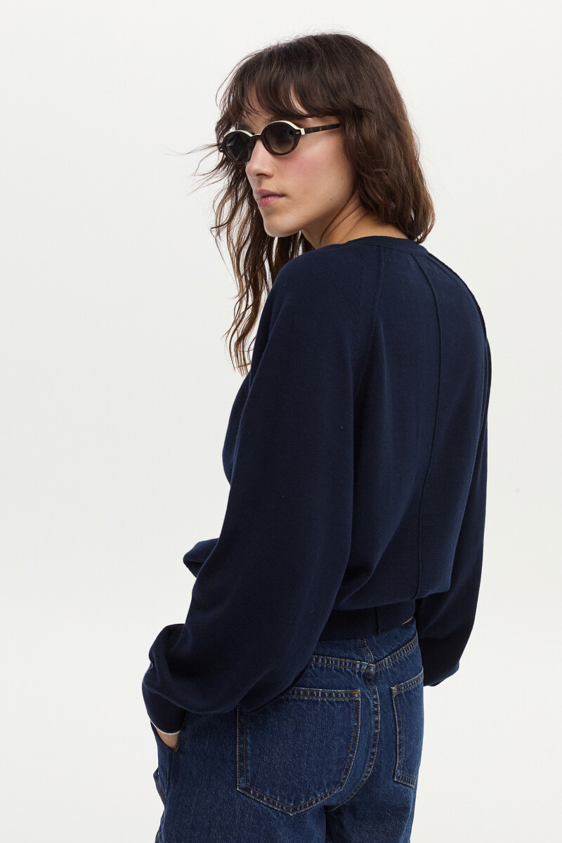 Sweater Alma Azul Marino