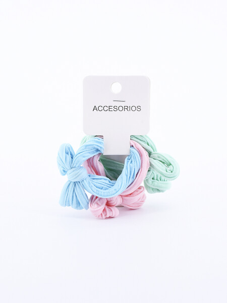 COLEROS MOÑA PACK X 3 MULTICOLOR