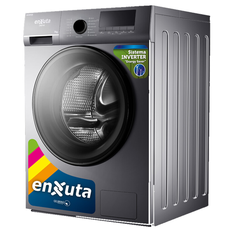 LAVARROPAS CARGA FRONTAL INVERTER ENXUTA LENX770T 7 KG COLOR TITANIUM LAVARROPAS CARGA FRONTAL INVERTER ENXUTA LENX770T 7 KG COLOR TITANIUM