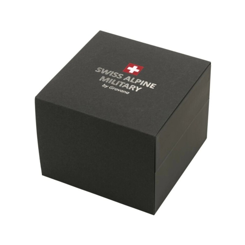 Reloj Swiss Alpine Military Tiphoon 7005.1177 para hombre con correa de acero Reloj Swiss Alpine Military Tiphoon 7005.1177 Para Hombre Con Correa De Acero