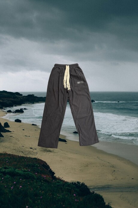 Pantalón Ribbed /Gris U