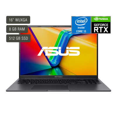 Notebook Asus Vivobook 16'' Core I5 8gb 512gb Win11 Rtx2050 Notebook Asus Vivobook 16'' Core I5 8gb 512gb Win11 Rtx2050