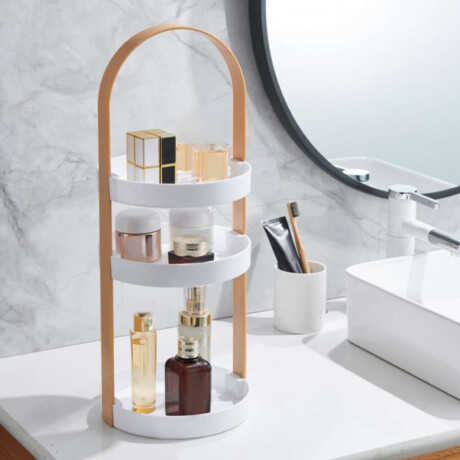 Organizador Redondo 3 Niveles Marron