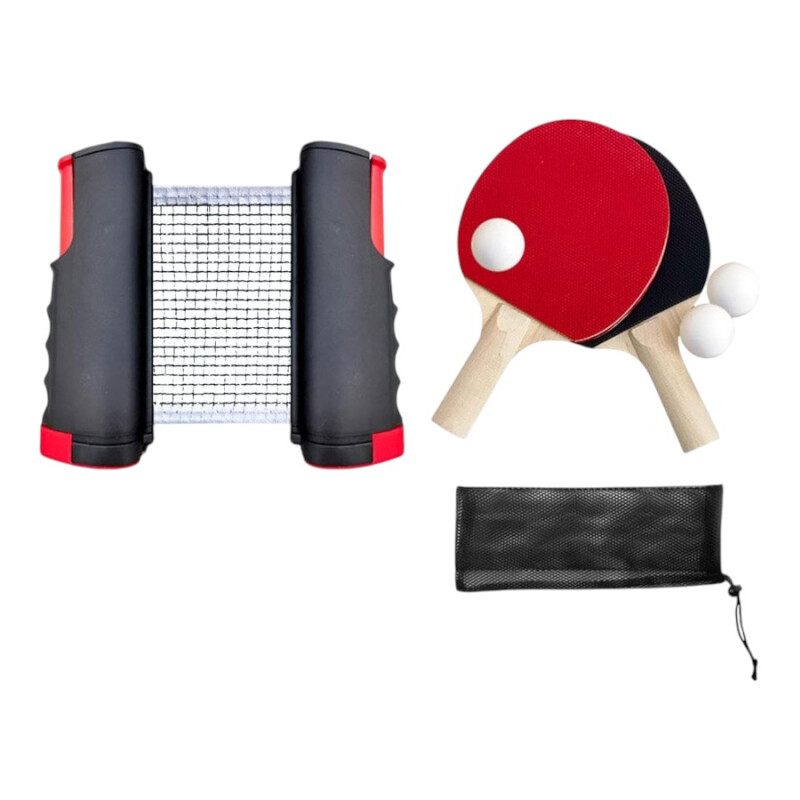 Set Ping Pong Retráctil Completo Set Ping Pong Retráctil Completo